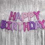 Надпись Happy Birthday 41см