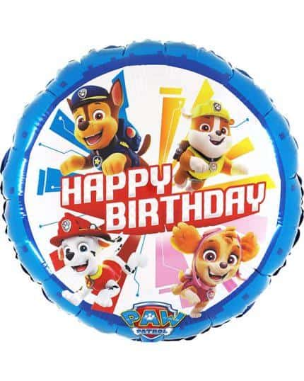 Круг Щенячий Патруль С Днем Рождения!